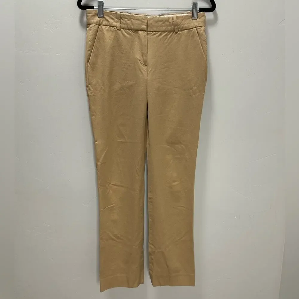 J. Crew Favorite Fit Khaki Women’s Pants size 2